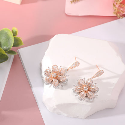 Shining Flower Earring